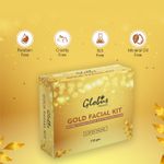 Buy Globus Naturals Gold Facial Kit For Illuminating Skin |5 Step Bridal Radiance Kit |Paraben Free | Salon Grade| For All Skin Types (110 gm) - Purplle