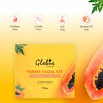 Buy Globus Naturals Anti-Tan Papaya Facial Kit For Flawless Skin | 5 Step Tan Removal Kit |Paraben Free | Salon Grade| For All Skin Types (110 gm) - Purplle