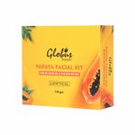 Buy Globus Naturals Anti-Tan Papaya Facial Kit For Flawless Skin | 5 Step Tan Removal Kit |Paraben Free | Salon Grade| For All Skin Types (110 gm) - Purplle