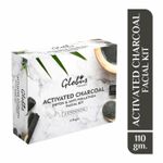 Buy Globus Naturals Charcoal Facial Kit For Skin Exfoliation & Refreshed Glowing Skin | 5 Step Detoxifying & Anti Acne Kit |Paraben Free | Salon Grade| For All Skin Types (110 gm) - Purplle