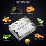 Buy Globus Naturals Charcoal Facial Kit For Skin Exfoliation & Refreshed Glowing Skin | 5 Step Detoxifying & Anti Acne Kit |Paraben Free | Salon Grade| For All Skin Types (110 gm) - Purplle