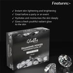 Buy Globus Naturals Lightening Diamond Facial Kit For Skin Tightening and Ultra Glow |5 Step Radiant Glow Kit |Paraben Free | Salon Grade| For All Skin Types (110 gm) - Purplle