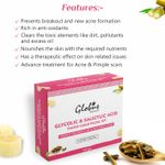 Buy Globus Naturals Pimple Clear Glycolic Acid Facial Kit For Anti- Acne|Dark Spots|Beautiful & Glowing Skin (110 gm) - Purplle