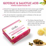 Buy Globus Naturals Pimple Clear Glycolic Acid Facial Kit For Anti- Acne|Dark Spots|Beautiful & Glowing Skin (110 gm) - Purplle