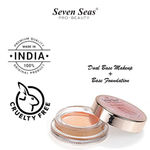Buy Seven Seas Mousse Foundation & Professional Makeup Base (Sun Beige) - Purplle