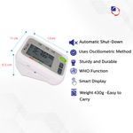 Buy Dr. Odin Digital Blood Pressure Monitor White - BSX516 - Purplle
