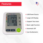 Buy Dr. Odin Digital Blood Pressure Monitor White - BSX516 - Purplle