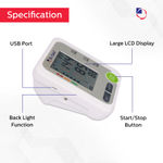 Buy Dr. Odin Digital Blood Pressure Monitor White - BSX516 - Purplle