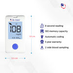 Buy Dr. Odin Blood Glucose Monitoring System Strip God - GLS-73 - Purplle
