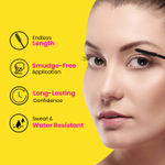 Buy NY Bae Eye Love Volumizing Mascara | Eye Makeup | Thick Eyelashes | Smudgeproof | Dries Quickly | Intense Black (8ml) - Purplle