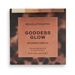 Buy Makeup Revolution Pro Goddess Glow Shimmer Brick Sublime 8 GM - Purplle
