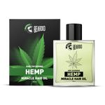 Buy Beardo Hemp Daily Styling Hair Oil For Men, 100ml | Non-Sticky & Light | Pleasant Fragrance - Purplle