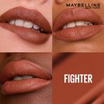 Buy Maybelline New York Super Stay Matte Ink Liquid Lipstick - Fighter 75 (5 g) - Purplle