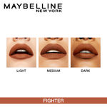 Buy Maybelline New York Super Stay Matte Ink Liquid Lipstick - Fighter 75 (5 g) - Purplle
