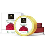 Buy Good Vibes Beetroot Plumping Lip Balm | Moisturizing, Hydrating | With Sweet Almond Oil & Olive Oil (8 g) - Purplle
