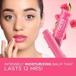 Buy FACES CANADA Color Lip Balm - Watermelon, 4.5g | Pink Tint | 12HR Moisture | SPF 15 | Shea Butter, Vitamin C & E Enriched | Hydrating & Nourishing For Dry Chapped Lips - Purplle