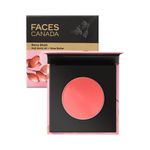 Buy FACES CANADA Berry Blush - Hop To The Beach 01, 4g | Lightweight Long Lasting Matte Finish | Silky Smooth Texture | Melts Effortlessly & Buildable | Shea Butter | Vitamin A & C - Purplle