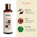 Buy Vedix Customised Ayurvedic Hair Fall Oil | Viruj Hair Fall Oil | For Normal-Oily Scalp| With Coconut + Argan + Tea Tree | For Reducing Hair Fall | For Hair Growth | - Purplle