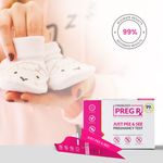 Buy PeeBuddy PregRx Pregnancy Test Strips in Funnel - Easiest, Just Pee & See Instant Pregnancy Test - No dropper or container required - 3 Funnels - Purplle