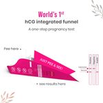 Buy PeeBuddy PregRx Pregnancy Test Strips in Funnel - Easiest, Just Pee & See Instant Pregnancy Test - No dropper or container required - 3 Funnels - Purplle