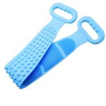 Buy Favon Bath Brush Bathing Belt Body Wash Brush Back Scrubber Body Washer For Dead Skin Removal For Unisex (Multicolor) (100 Gms) - Purplle