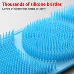 Buy Favon Bath Brush Bathing Belt Body Wash Brush Back Scrubber Body Washer For Dead Skin Removal For Unisex (Multicolor) (100 Gms) - Purplle