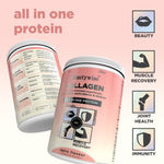 Buy Beautywise all in one collagen proteins ( apple flavour) for beauty, muscle recovery, joint health and immunity with plant proteins, biotin, glucosamine and anti-oxidants - Purplle