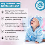 Buy TNW The Natural Wash Moisturizing Baby Face Cream for Soft Skin | Baby Face Cream with Natural Ingredients | Suitable for 0-10 years - 50 gm - Purplle