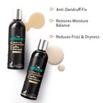 Buy mCaffeine Anti-Dandruff Cappuccino Shampoo and Conditioner Combo | Restores Moisture, Reduces Frizz & Dryness with Natural AHA and Coffee | For Strong & Shiny Hair | SLS and Paraben Free | 500 ml - Purplle
