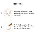 Buy mCaffeine Anti-Dandruff Cappuccino Shampoo and Conditioner Combo | Restores Moisture, Reduces Frizz & Dryness with Natural AHA and Coffee | For Strong & Shiny Hair | SLS and Paraben Free | 500 ml - Purplle