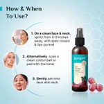 Buy Pilgrim Red Vine Face Mist & Toner With Niacinamide & Aloe (100 ml) - Purplle