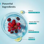 Buy Pilgrim French Red Vine Night Gel Creme with Retinol, Mulberry & Vitamin C For Glowing Skin (50 gm) - Purplle