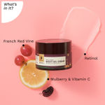 Buy Pilgrim Red Vine Night Gel Creme with Retinol, Mulberry & Vitamin C For Glowing Skin (50 g) - Purplle