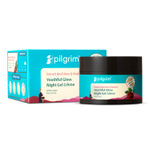 Buy Pilgrim French Red Vine Night Gel Creme with Retinol, Mulberry & Vitamin C For Glowing Skin (50 gm) - Purplle