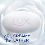 Buy LUX International Creamy Swiss Moisturizer Bathing Soap|For Glowing Skin|Mega Pack, 4x125g - Purplle