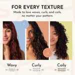 Buy Fix My Curls Cleansing Shampoo with Hydrating Deep Conditioner for Curly and Wavy Hair 50 G Each - Purplle
