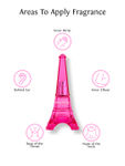 Buy Sweet Heart Paris Tower Pink Eau De Parfum for Men and Women 70 ml - Purplle