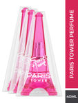 Buy Sweet Heart Pink Paris Tower Long Lasting Imported Eau De Parfum, 40ml (Pack Of 3) - Purplle
