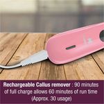 Buy Havells CR4001 Rechargeable Callus Remover (Pink) - Purplle