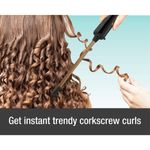 Buy Havells HC4031 7mm thin Chopstick Curler, ceramic barrel ,Fast heat up results into Longlasting maggie Curls for Short & Long hair (Black) - Purplle