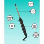 Buy Havells HC4031 7mm thin Chopstick Curler, ceramic barrel ,Fast heat up results into Longlasting maggie Curls for Short & Long hair (Black) - Purplle