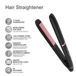 Buy Havells HC4055 Hair Straightener and Curler Combo, Straightens and Curls, Suitable for all Hair Types (Black and Chrome) - Purplle