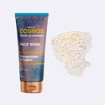 Buy Cosmos by Bewakoof Face Scrub Oat Extract & Zinc AND Face Wash with Pomegranate & Copper Combo - Purplle