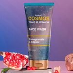Buy Cosmos by Bewakoof Face Scrub Oat Extract & Zinc AND Face Wash with Pomegranate & Copper Combo - Purplle