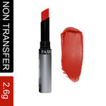 Buy FASHION COLOUR KISS LIP NO TRANSFER LIPSTICK - 33 VERMILION - Purplle