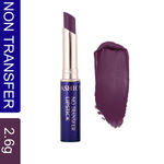 Buy FASHION COLOUR Non-Transfer Matt Waterproof Lipstick - 52 FUSCOUS - Purplle