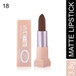 Buy FASHION COLOUR VIVID MATTE LIPSTICK - 18 Red Iron - Purplle
