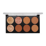 Buy FASHION COLOUR PRO HD CONTOUR & HIGHLIGHTER PALETTE - CH08-1 - Purplle