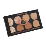 Buy FASHION COLOUR PRO HD CONTOUR & HIGHLIGHTER PALETTE - CH08-1 - Purplle