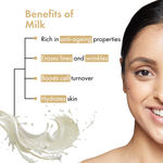 Buy Good Vibes Milk & Oats Skin Firming Toner and Moisturizer | Vegan, No Alcohol, No Parabens, No Sulphates, No Mineral Oil, No Animal Testing (120 ml) - Purplle